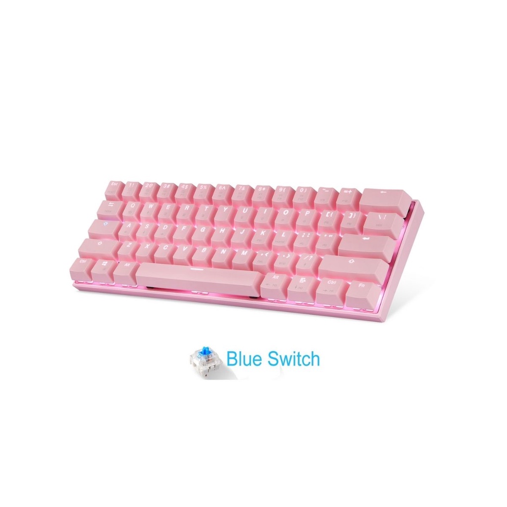 Teclado Mecanico Gamer Com Bluetooth Motospeed Ck62 Rgb | Shopee