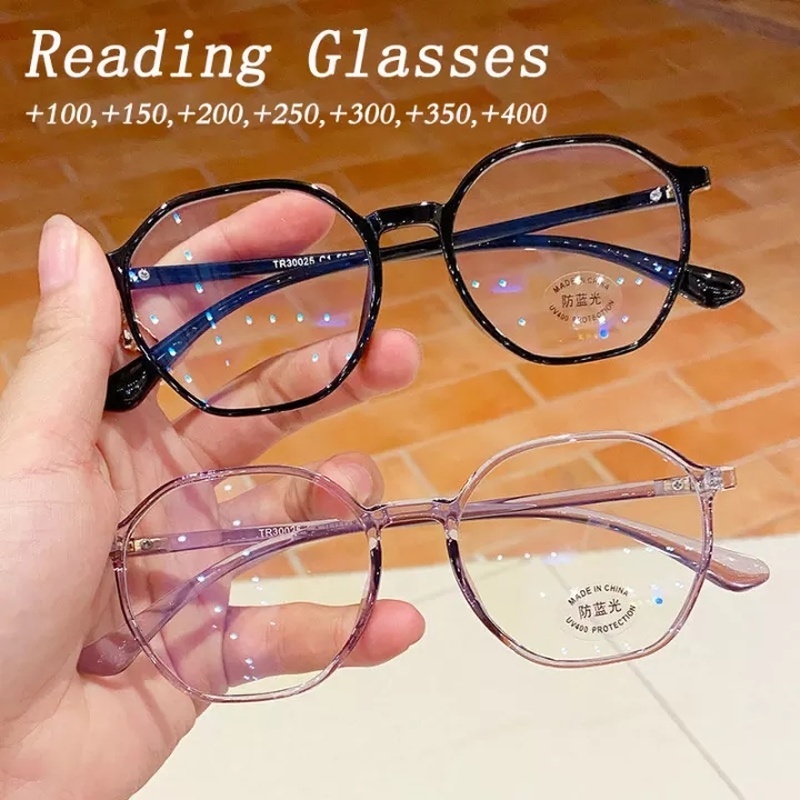 Óculos Anti-Azul Para Computador De Leitura Clara Lentes Sem Grau Radiação  Myopia Eyewear