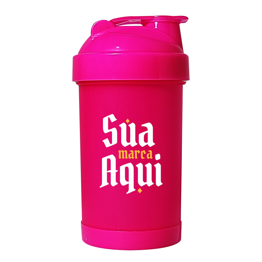 Kit 25 Coqueteleiras / Shakeira 1 Dose Whey 500 ml - (Personalizado ...