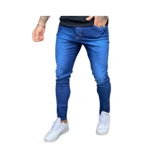 Calça Jeans Masculina Com Lycra