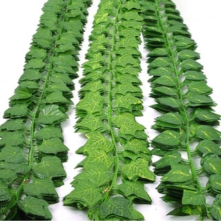 1 metro de planta verde artificial decoração de jardim de casamento de hera artificial