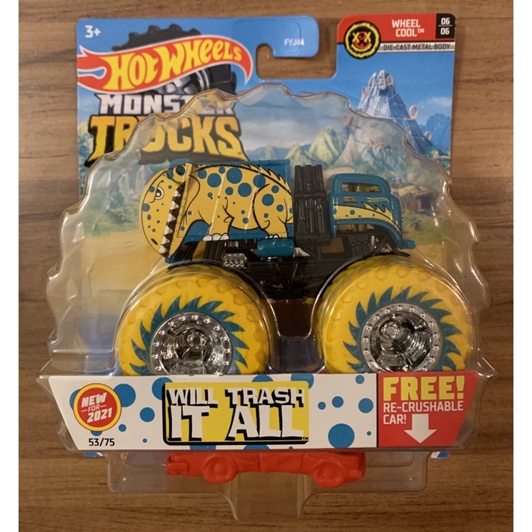 Brinquedo Mattel Hot Wheels Monster Truck - FYJ44 - Martinello