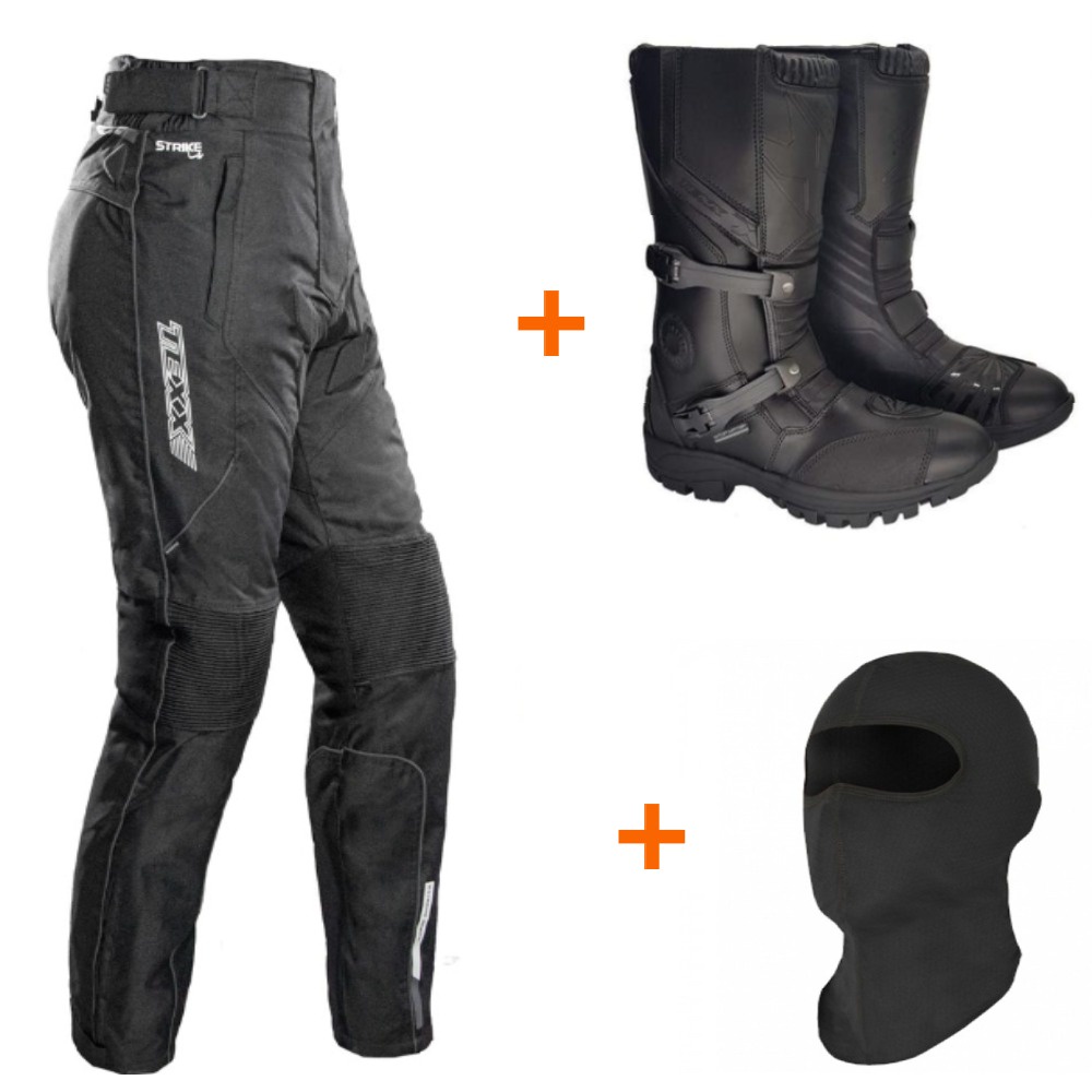 Calca Feminina Texx Strike+ Bota Adventure Big Trail Viagem | Shopee Brasil