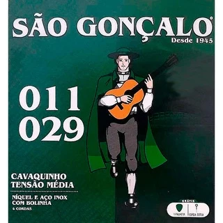 Corda Para Cavaquinho Com Bolinha Tensão Média São Gonçalo