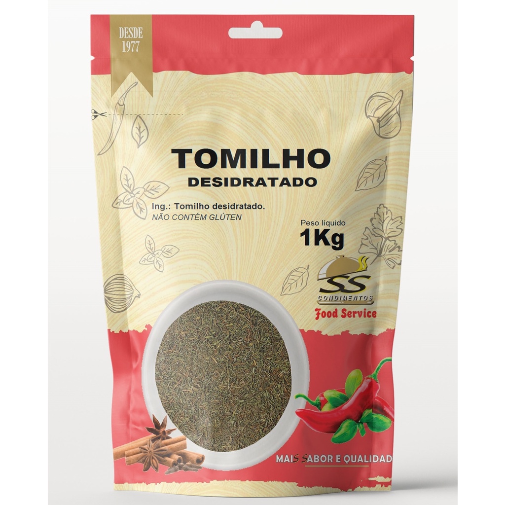 Tomilho A Granel Temperos E Condimentos Shopee Brasil