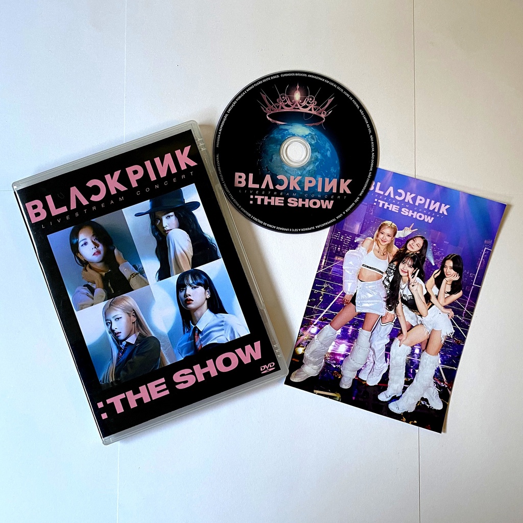 DVD BLACKPINK The Show LiveStream Concert 2021 - BLACKPINK In Your