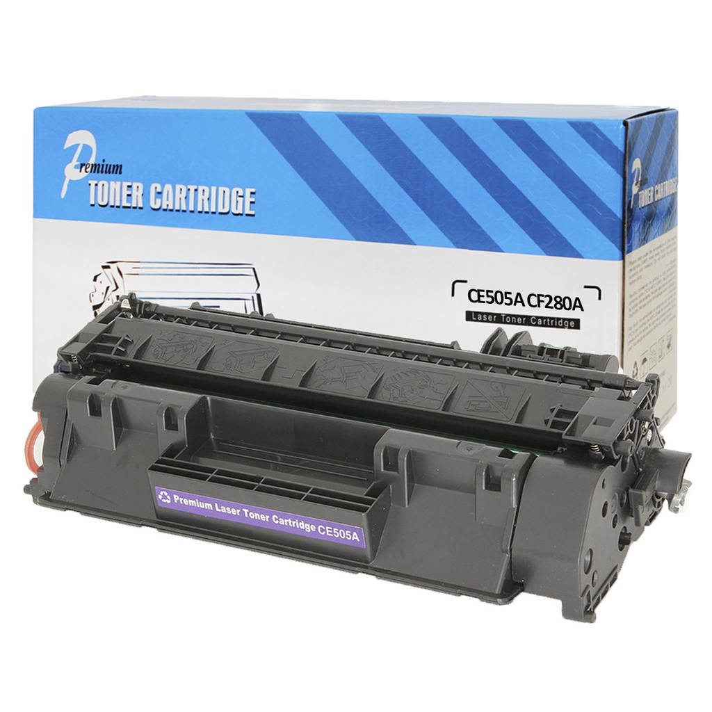 Toner Compatível CE505A CF280A 505A 280A | P2035 P2035N P2055 M401 M425 2035 2055 401 425 505 A 280 A