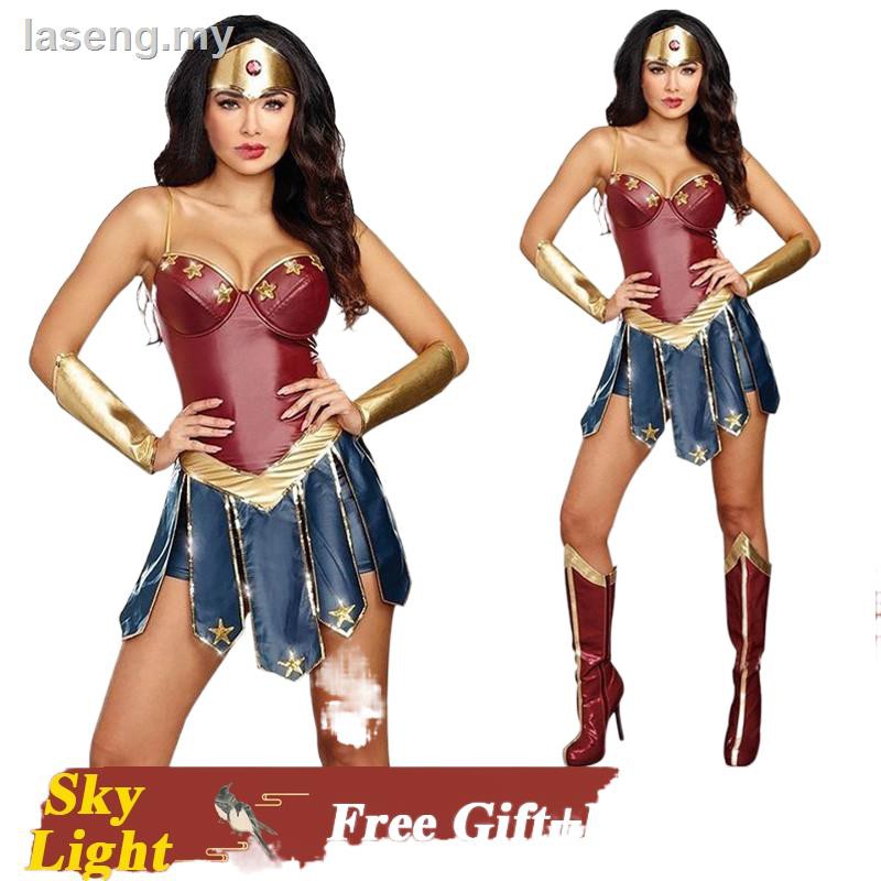 Fantasia Super Homem Super Girl Feminino Adulto Body + Capa