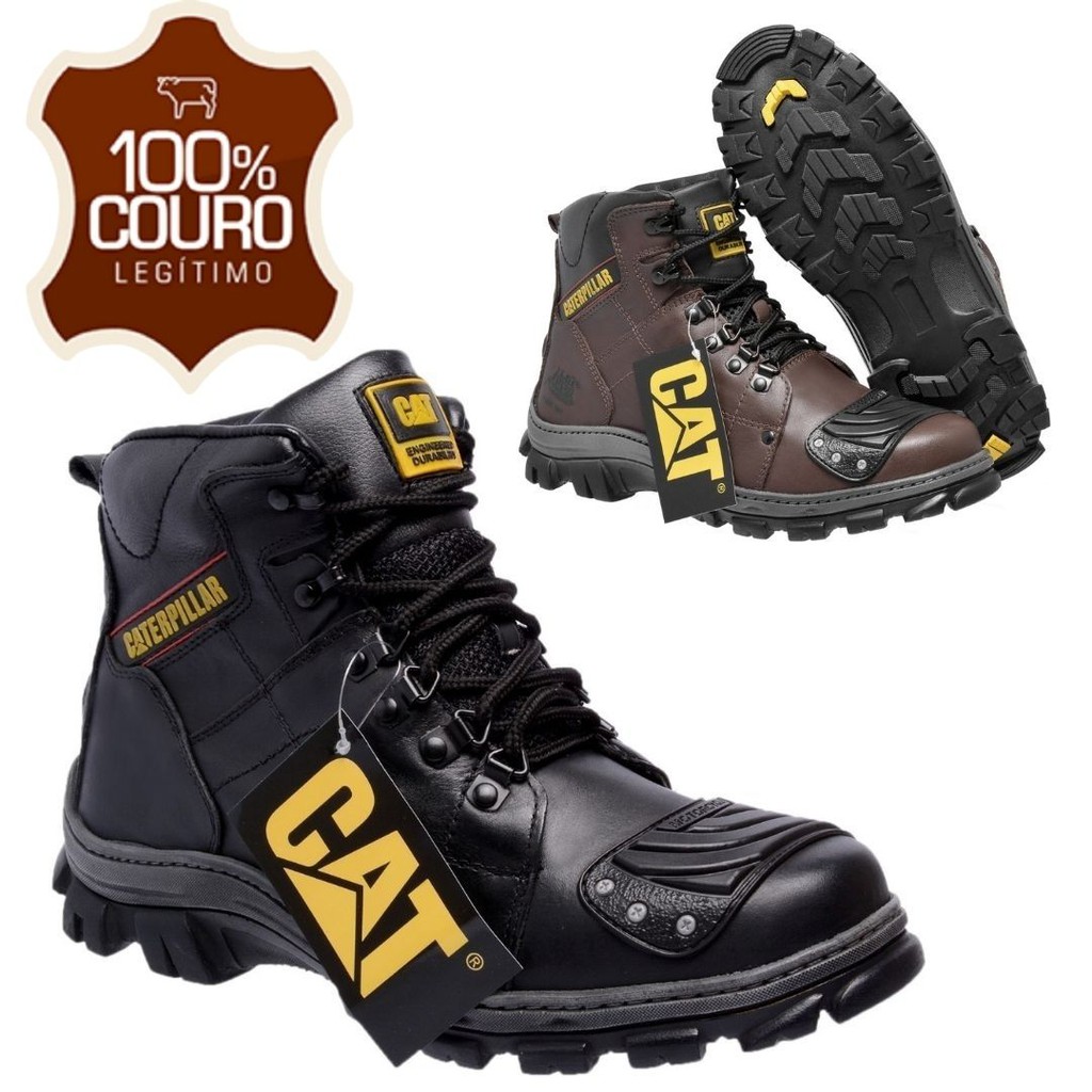 Bota caterpillar hot sale motoqueiro