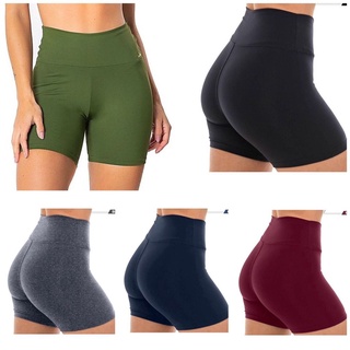 Kit 5 Shortinhos Suplex Confortável Para Academia Treino
