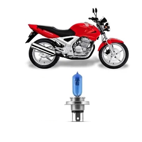 Farol Moto Cbx 250 Twister De 2001 Ate 2008 no Shoptime