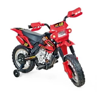 Mini Moto Cross Infantil Eletrica Vermelha 6v Motocross - Homeplay