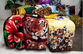 Kit 6 Cobertor Quentinho Casal Manta Estampas Variadas