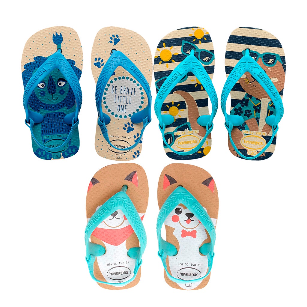 Chinelo Havaianas Original Baby Pets