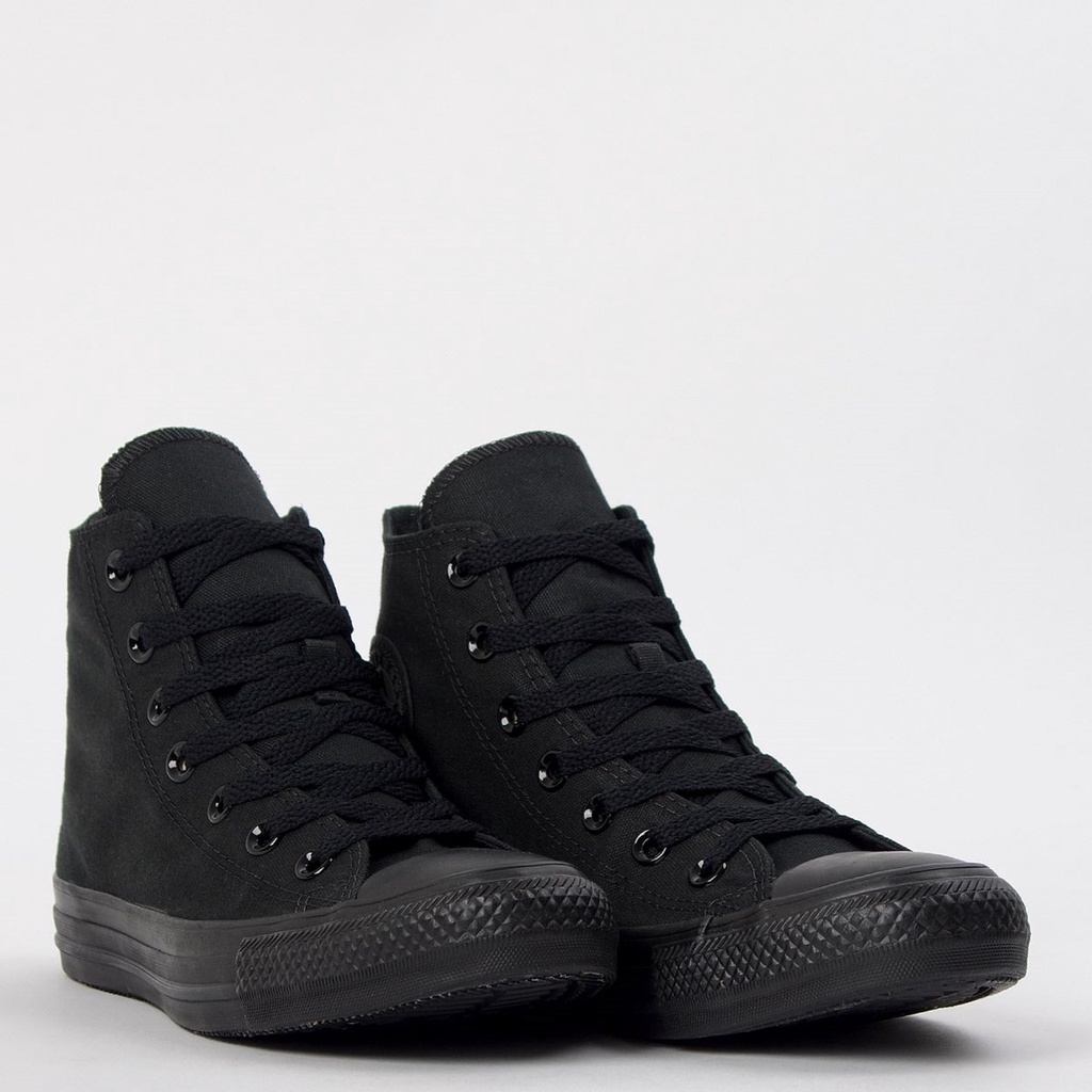 Tênis converse all star cano alto preto - R$ 129.90, cor Preto (para  corrida, com sola alta, com solado alto, confortável, de borracha) #16645,  compre agora