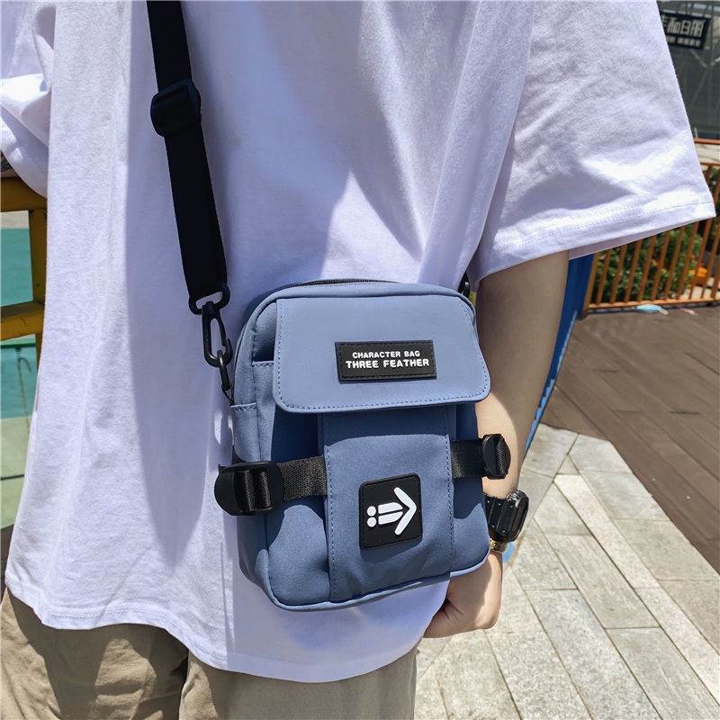 Retro Sacos De Lona Dos Homens Simples Moda Casal Saco Crossbody Satchel De  Ombro Ocasional