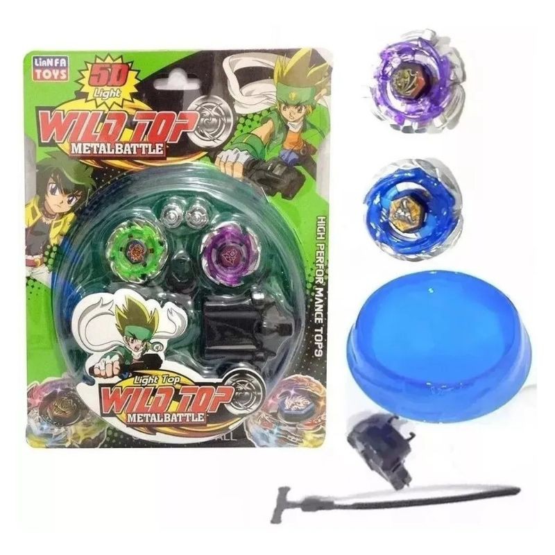 Beyblade Burst Valtryek Bey Blade Led Pegasus 2 Lançador Beyblad - Tornado  Gyro e Lianfa Toys - Pião de Batalha e Acessórios - Magazine Luiza