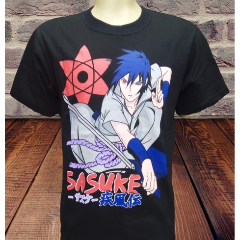 Camiseta Camisa Naruto Sasuke Infantil Algodao Promocao | Shopee Brasil