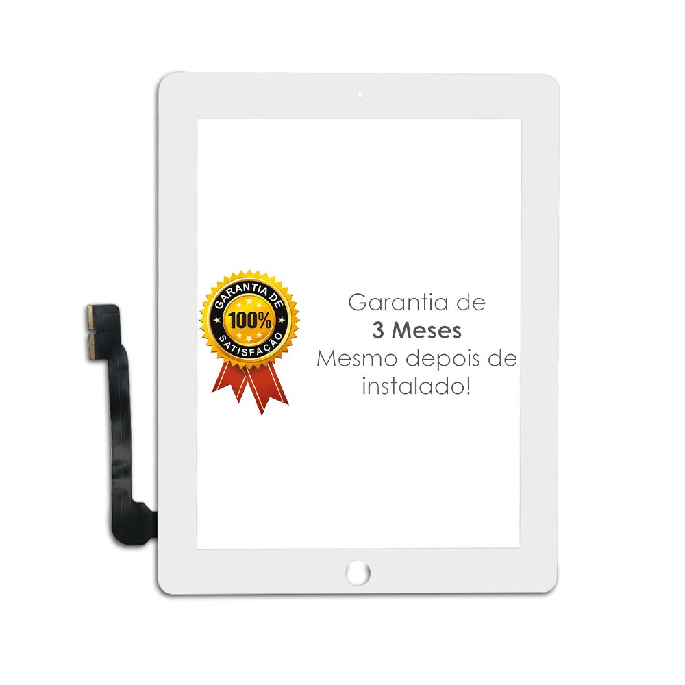 Touch Tela Vidro Apple iPad 3 A1403 A1416 A1430