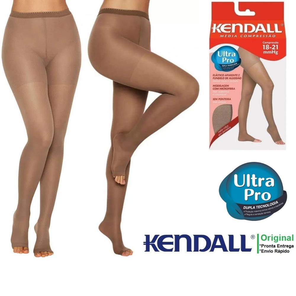 Kit com 3 Meias 3/4 Masculina Média Compressão 18-21 mmHg Kendall em