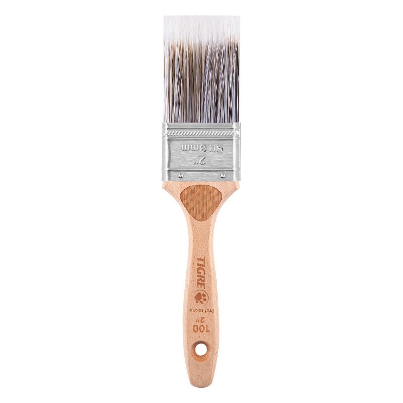 Pincel Trincha Alta Precisão 2" Ref 100 Tigre | Shopee Brasil