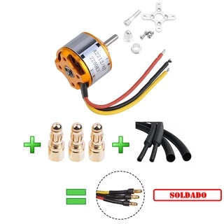 Motor A2212 2200kv Brushless 2-3s P/ Asa Zagi e Jatos Jatinhos de Depron D2826