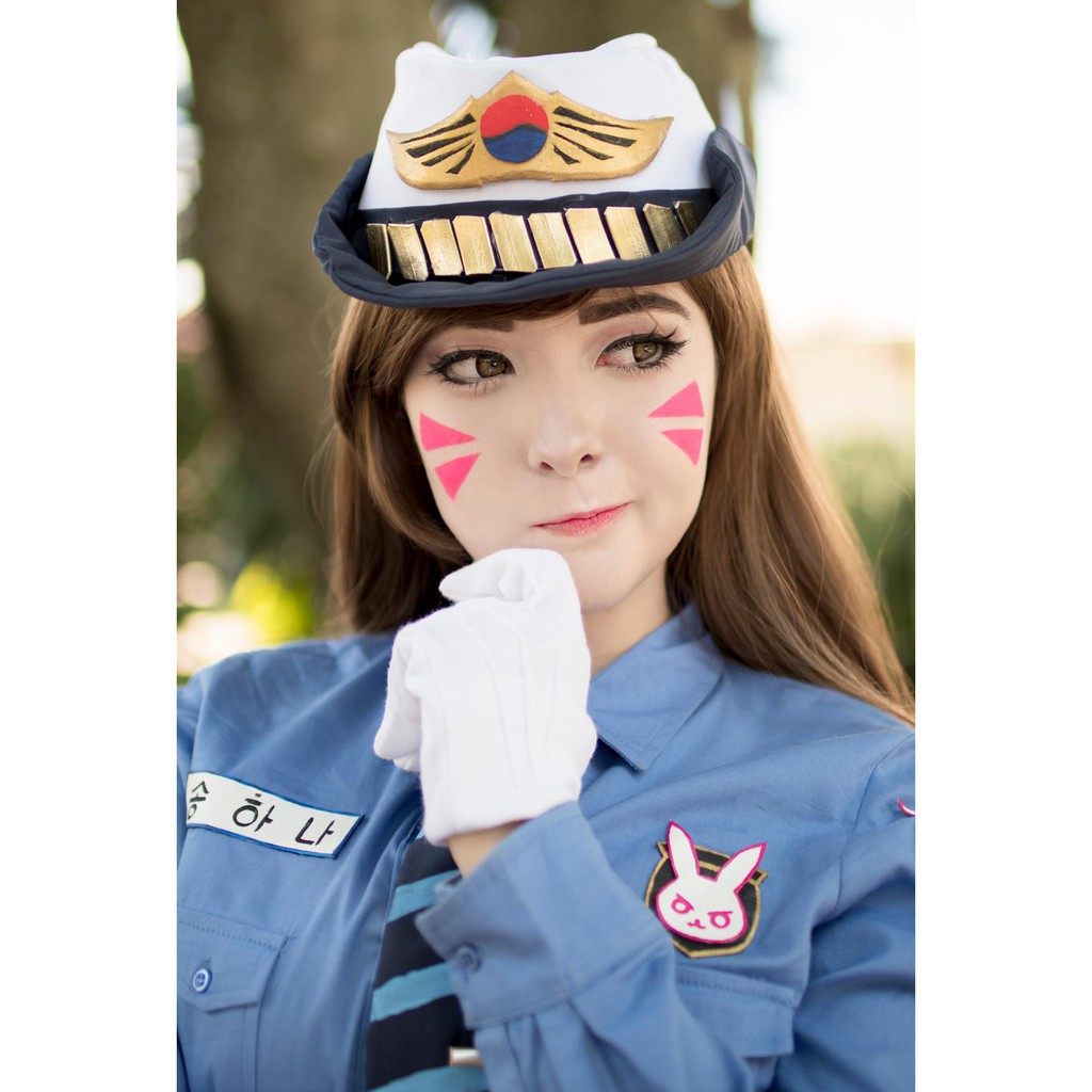 Patch Cosplay Oficial DVA Overwatch Completo | Shopee Brasil