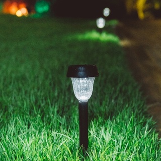 Luminária Balizador Solar Espeto LED Recarregável 6000K