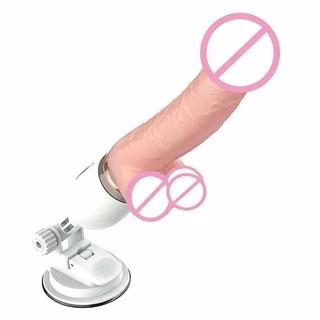 Maquina De Sexo Vai E Vem Sex Fuck Machine Com Pênis Real Sex Shop