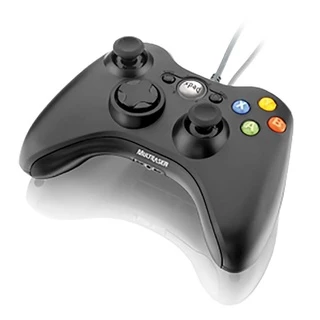 Controle Game Multilaser Dual Shock Preto Xpad Pc/xbox360 -