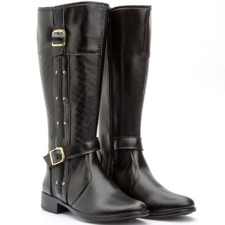 Bota Feminina Longa Montaria Exclusiva Dona Beja!