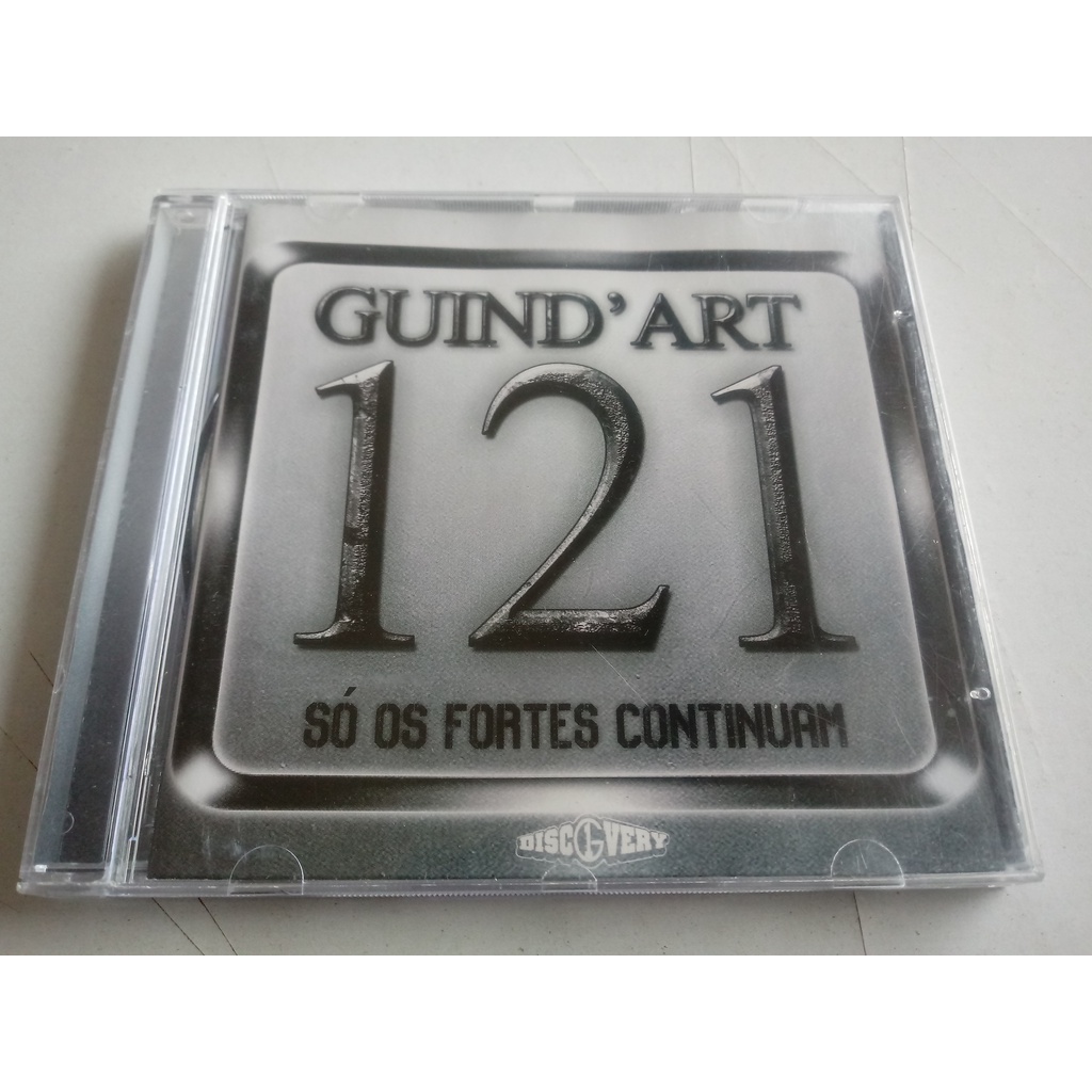Cd guind'art 121 só os fortes sobrevivem rap nacional raro