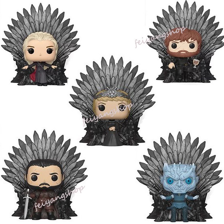 Funko Pop! Game Of Thrones Jon Snow Daenerys Night King Tyrion Throne Action Figure Brinquedos Modelo Bonecas