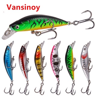 6Pcs/Lot Fishing Accessories Isca Artificial De Pesca 14cm 23g Metal  Floating Minnow 6 Colors Fishing Lures Equipment Wobbler