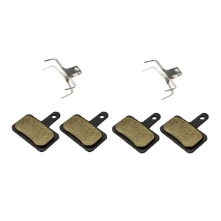 Pastilha Freio Gta - Tipo Shimano M395 M446 - 2 Par + Mola