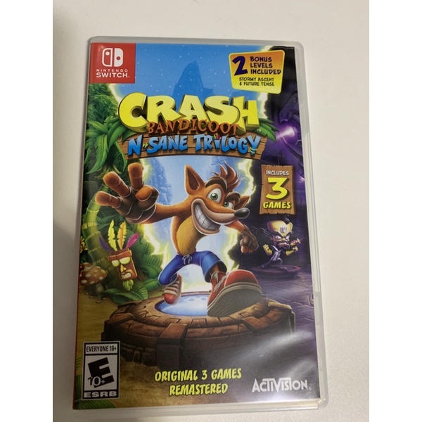 Crash Bandicoot N Sane Trilogy Nintendo Switch Mídia Física