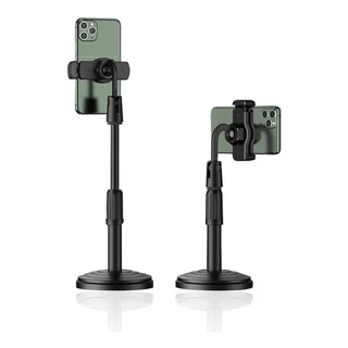 SUPORTE PARA CELULAR DE MESA COM ALTURA AJUSTAVEL ANGULO 360o