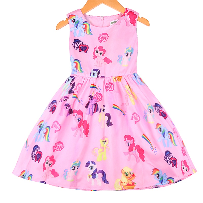 Vestidos de niña my little online pony