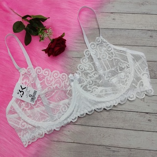 KIT 3 sutiã de renda sem bojo com aro sutian plus size revenda barato (kit 3 Kaylane)