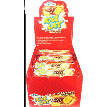 Bolinho Redondo Kid Lat Chocolate e Chocolate Branco Caixa com 15 ...