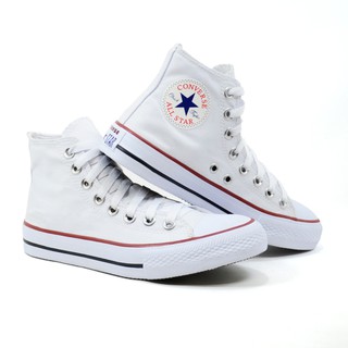 All Star Branco Cano Alto Feminino e Masculino - Kepucce Shoes