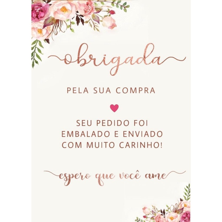 100 CARTÕES DE AGRADECIMENTO 10X7 cm - Personalizado - FUNDO PADRÃO