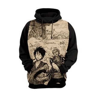 Blusa Moletom Anime Piece Mangá Frente Full 37