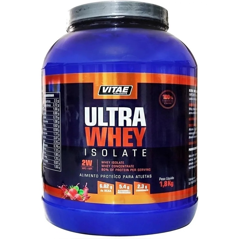 Ultra Whey Protein Isolate Vitae – Pote 1,8kg Envio Rápido