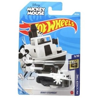 DISNEY STEAMBOAT MICKEY HOTWHEELS