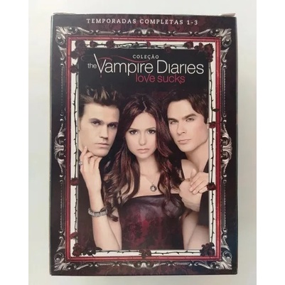 Box Dvd The Vampire Diaries 1ª A 3ª Temporada | Shopee Brasil