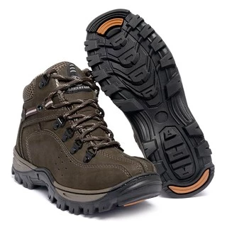 Coturno Masculino Trekking Impermeável Trilhas Rapel e Motociclismo