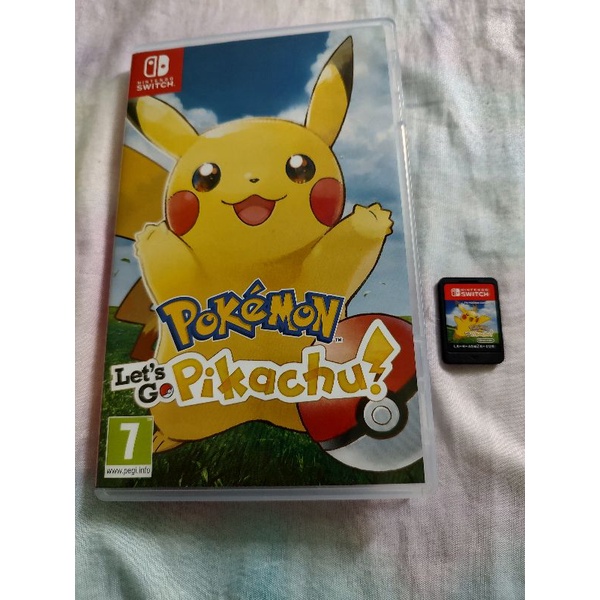 Pokémon Let's Go Pikachu Nintendo Switch | Shopee Brasil