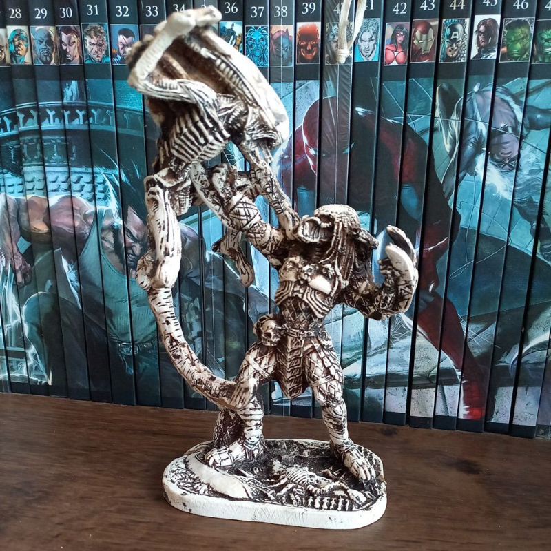 Alien Vs Predador Estátua Em Resina Shopee Brasil