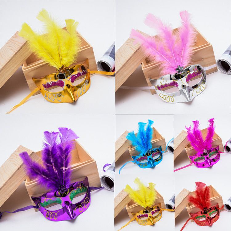 Mascara de Fantasia com Glitter Feminina - P/Festa e Carnaval | Shopee ...